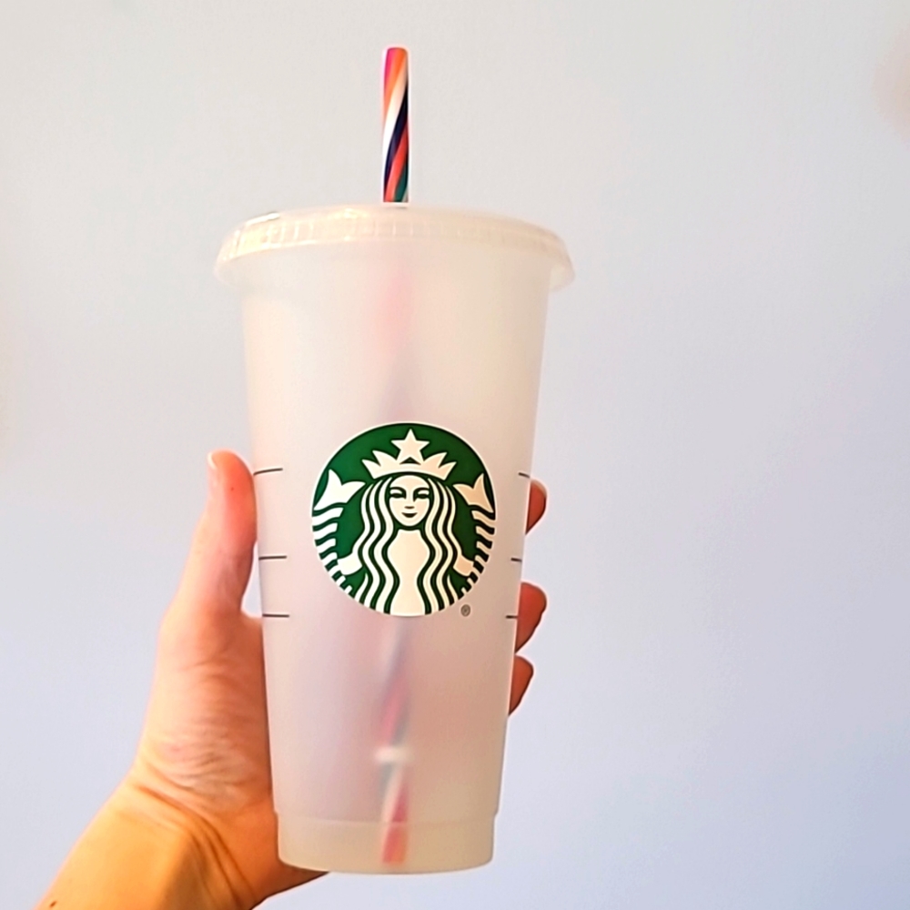Starbucks Cup - mystery color changing cold cup (blue)